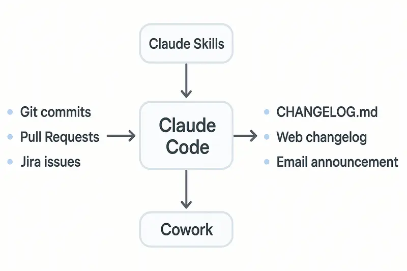 Claude release notes at scale: automate with Claude Skills, Claude Code, and Cowork