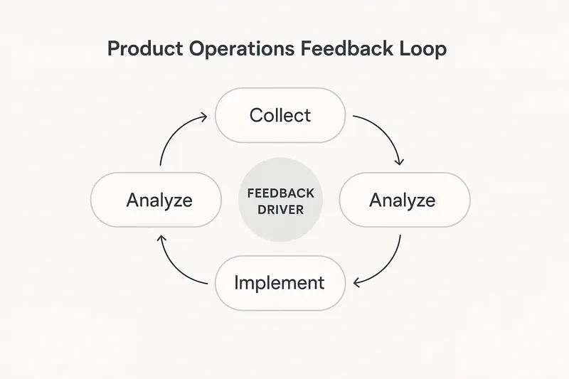 Product ops feedback loop diagram