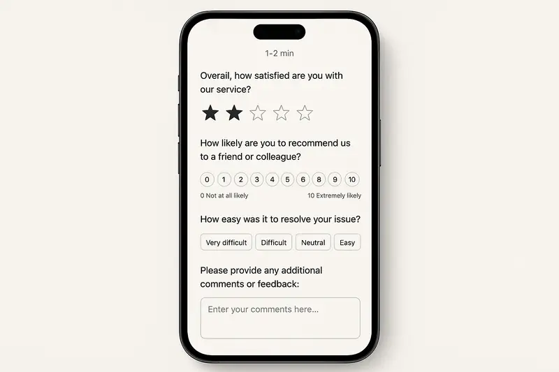 Effective Customer Satisfaction Survey Questions: Templates, Best Practices, and Mobile‑First Design