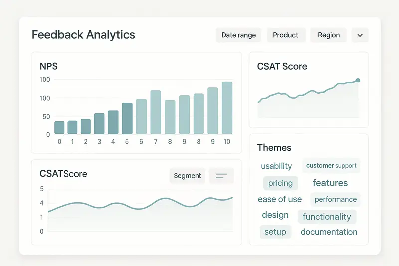 feedback analytics dashboard