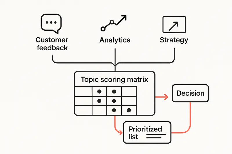 Minimal research workflow diagram